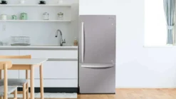 DANBY Réfrigerateur 18,7 pi3 30 po Inox Congélateur en bas - DBM187E1SSDB