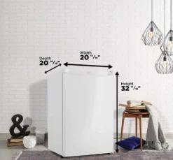 DANBY Réfrigérateur 4,4 pi3 Blanc Compact - DAR044A4WDD