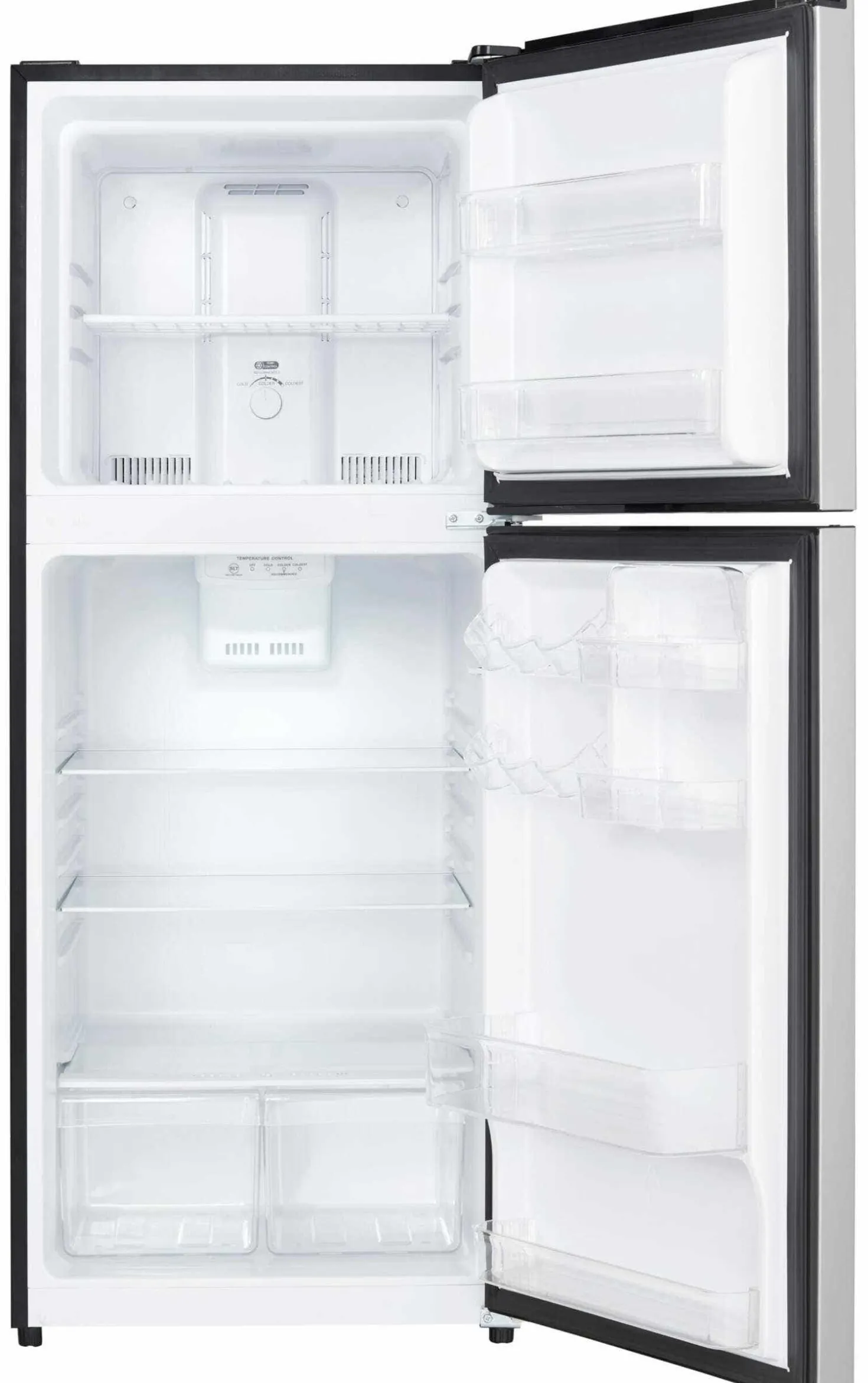 DANBY Réfrigérateur 10,1 pi3 24 In Inox Congélateur en haut - DFF101B1BSLD