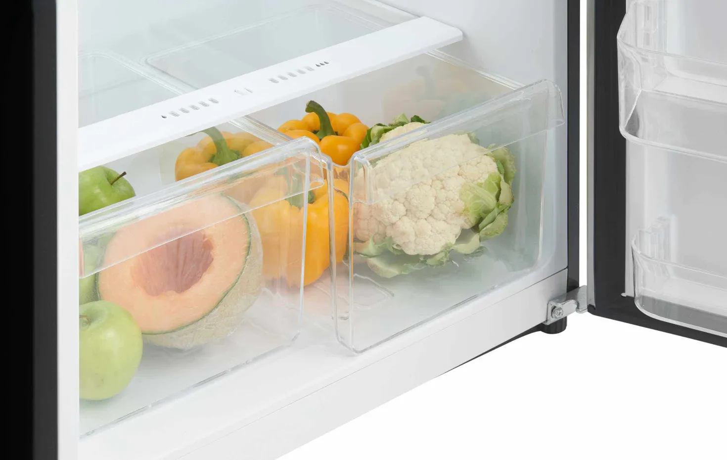 DANBY Réfrigérateur 10,1 pi3 24 In Inox Congélateur en haut - DFF101B1BSLD