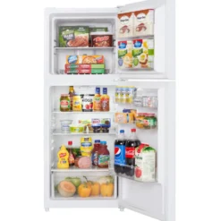 DANBY Réfrigérateur 10,1 pi3 24 po Blanc Congélateur en haut - DFF101B1WDB