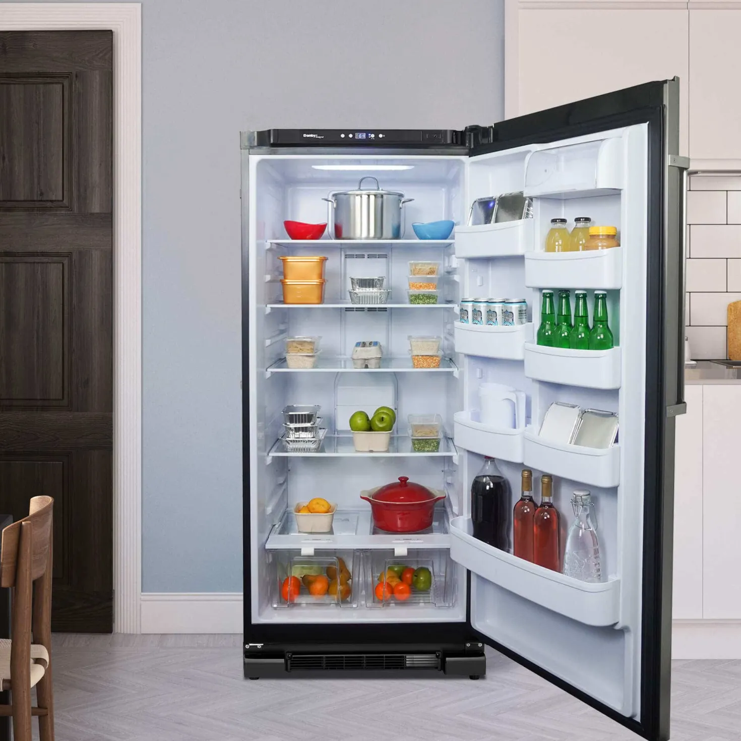DANBY Tout réfrigérateur 17 pi3 30 po Inox Tout réfrigérateur - DAR170A3BSLD