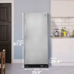 DANBY Tout réfrigérateur 17 pi3 30 po Inox Tout réfrigérateur - DAR170A3BSLD