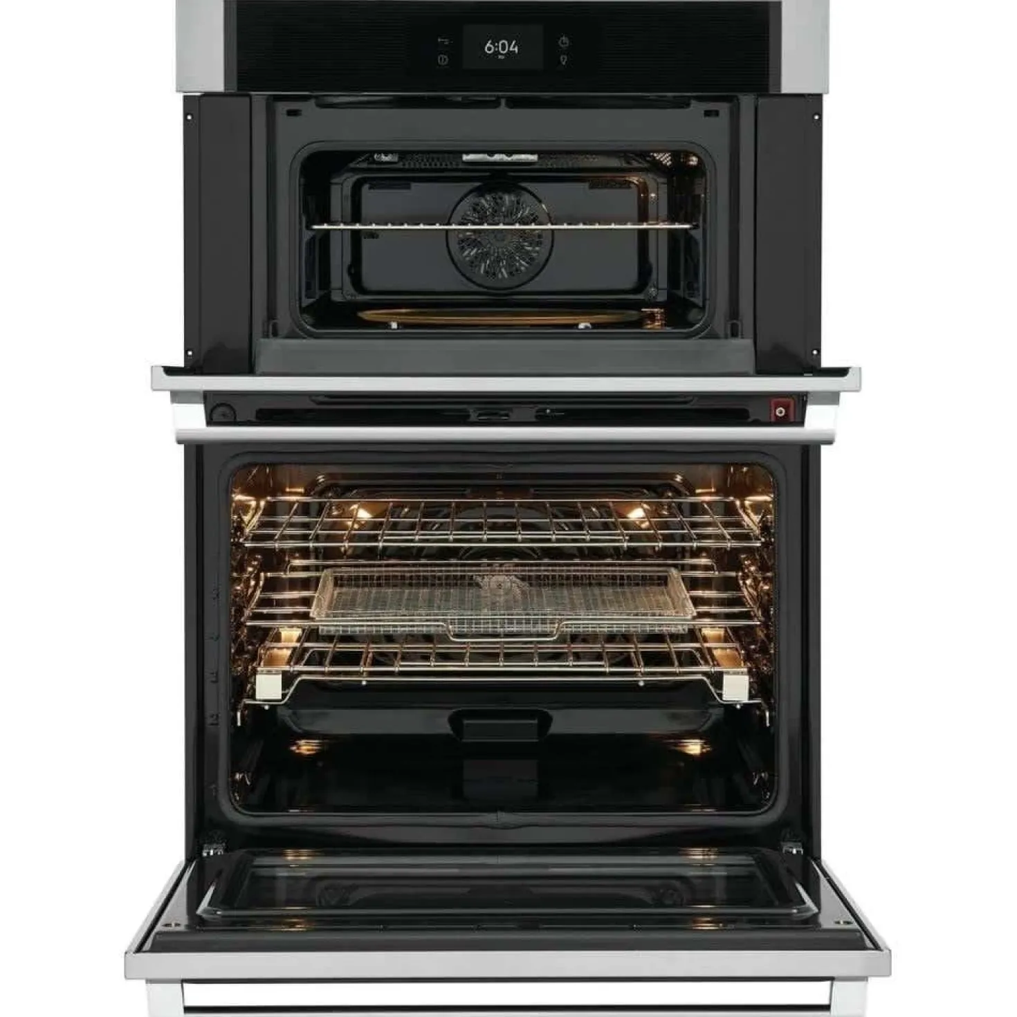 ELECTROLUX Combinaison four mural et micro-ondes Inox30"Électrique - ECWM3012AS