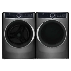 ELECTROLUX Ensemble laveuse et sécheuse, Titane, Chargement frontal