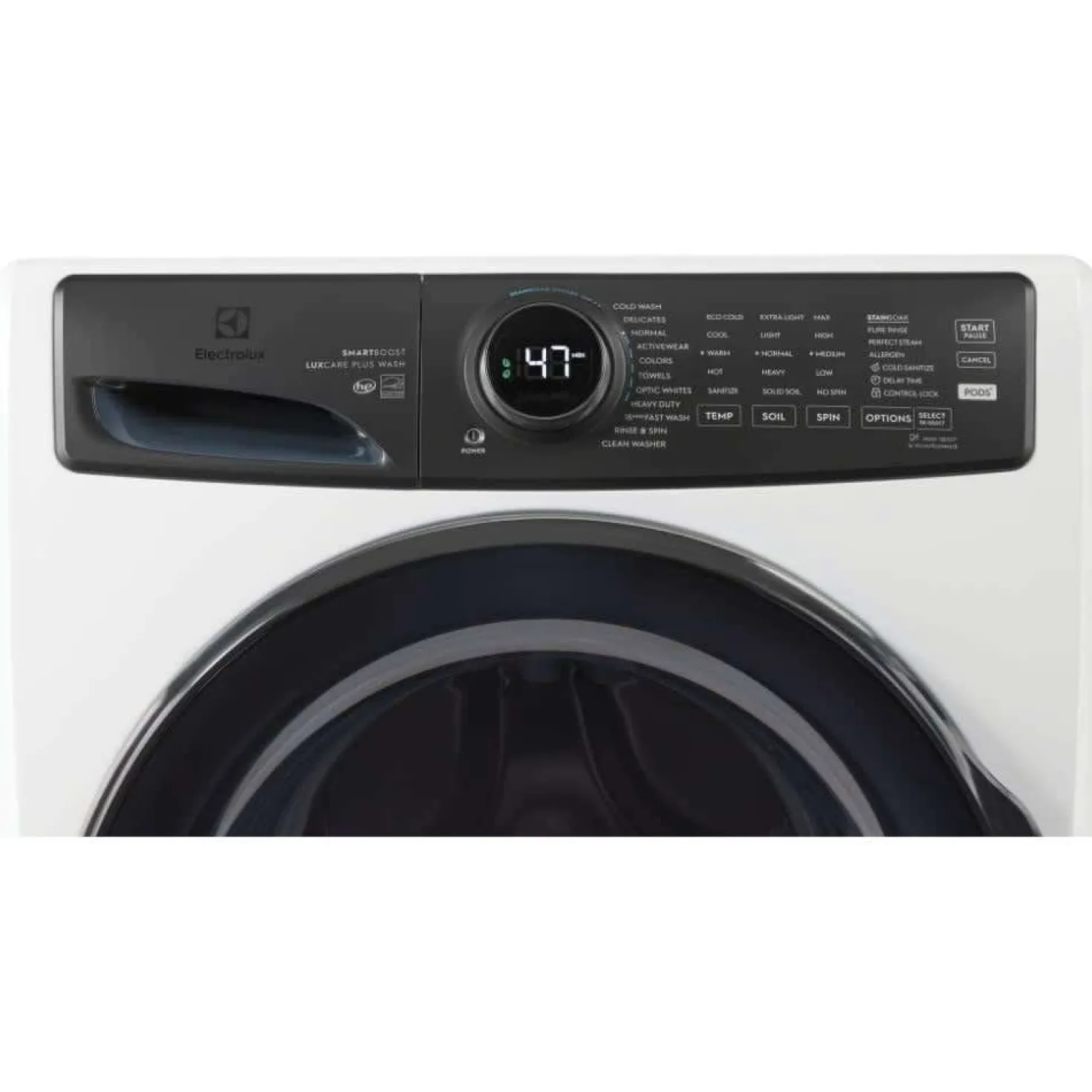 ELECTROLUX Ensemble laveuse sécheuse, Blanc, Chargement frontal