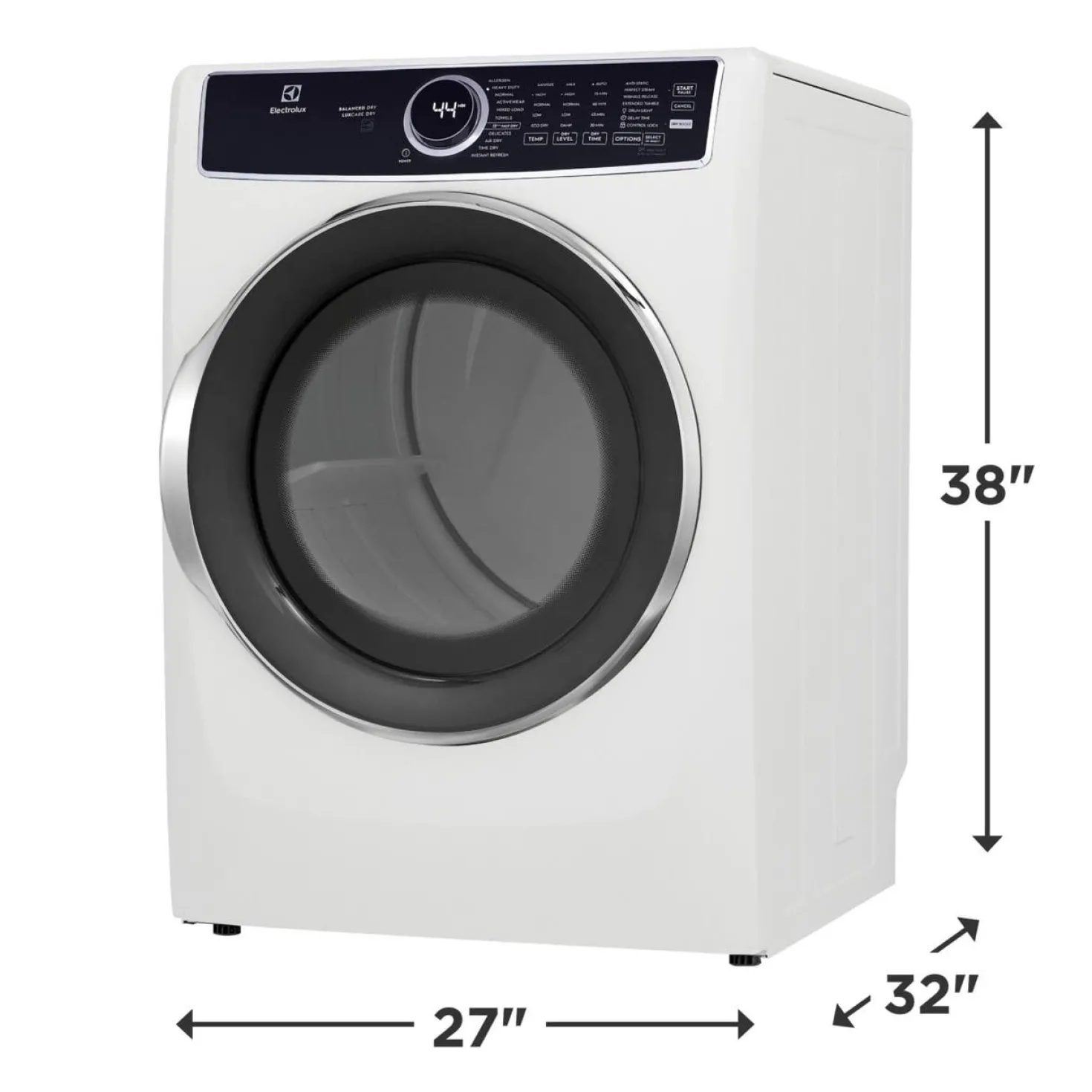 ELECTROLUX Ensemble laveuse sécheuse, Blanc, Chargement frontal