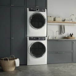 Electrolux Ensemble laveuse séchseuse, Blanc, Chargement frontal