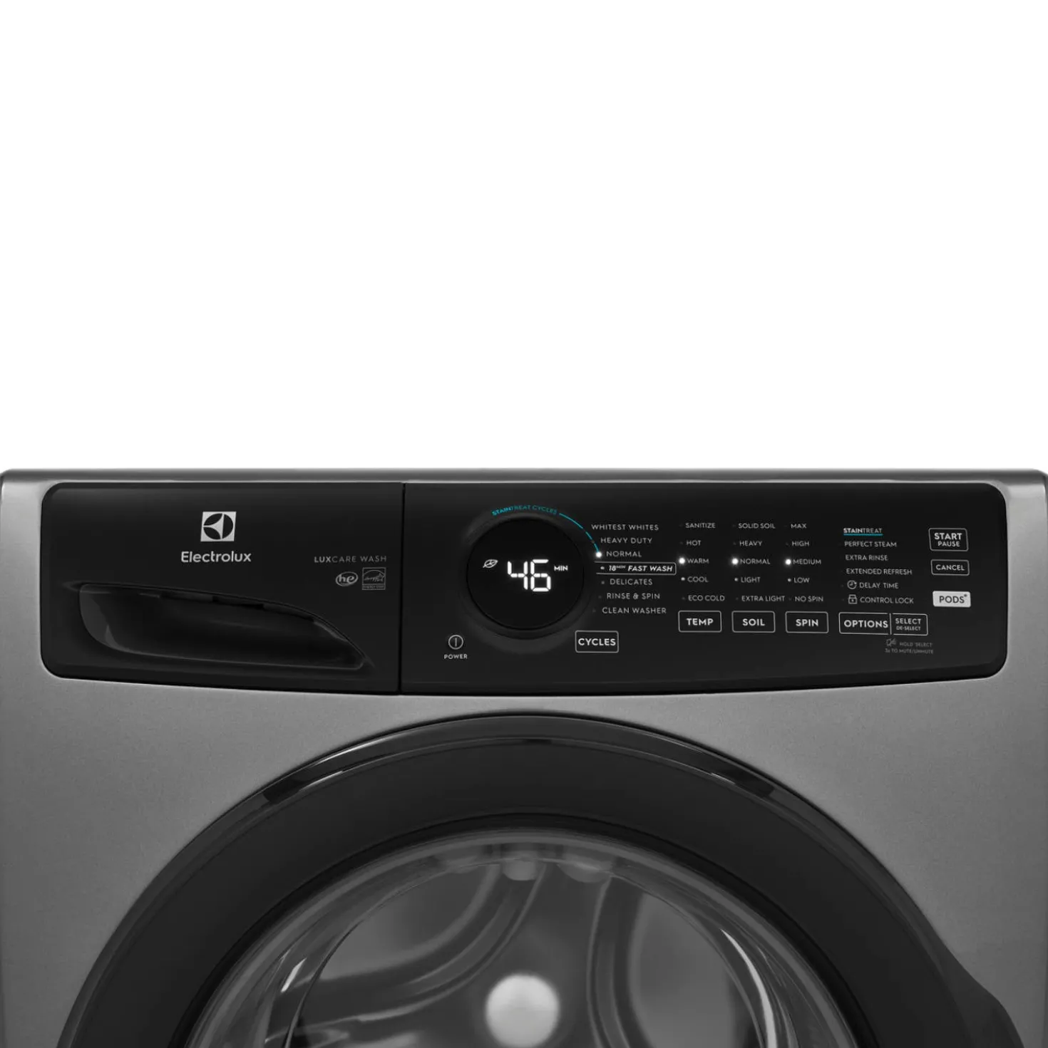 ELECTROLUX Laveuse Chargement frontal Inox noir 27" - ELFW7437AT