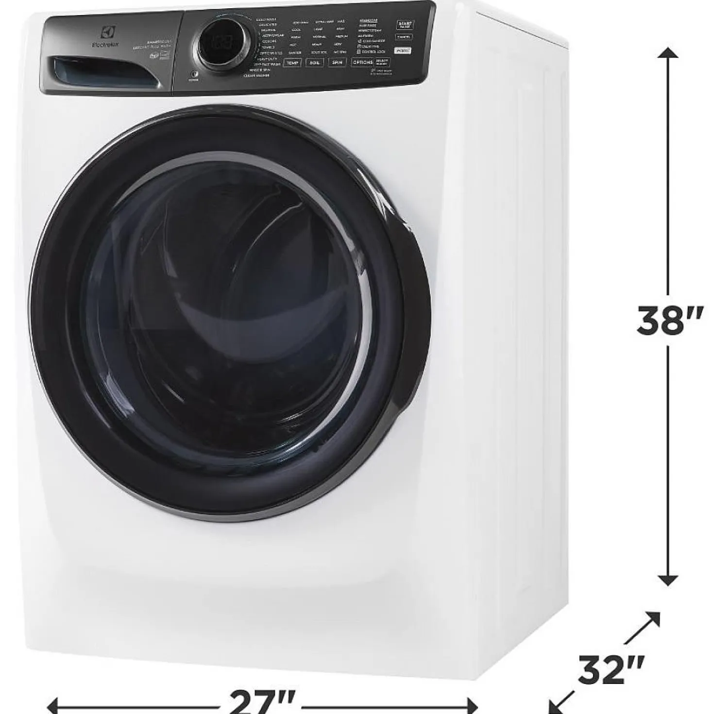 ELECTROLUX Laveuse Chargement frontal Blanc 27" - ELFW7738AW