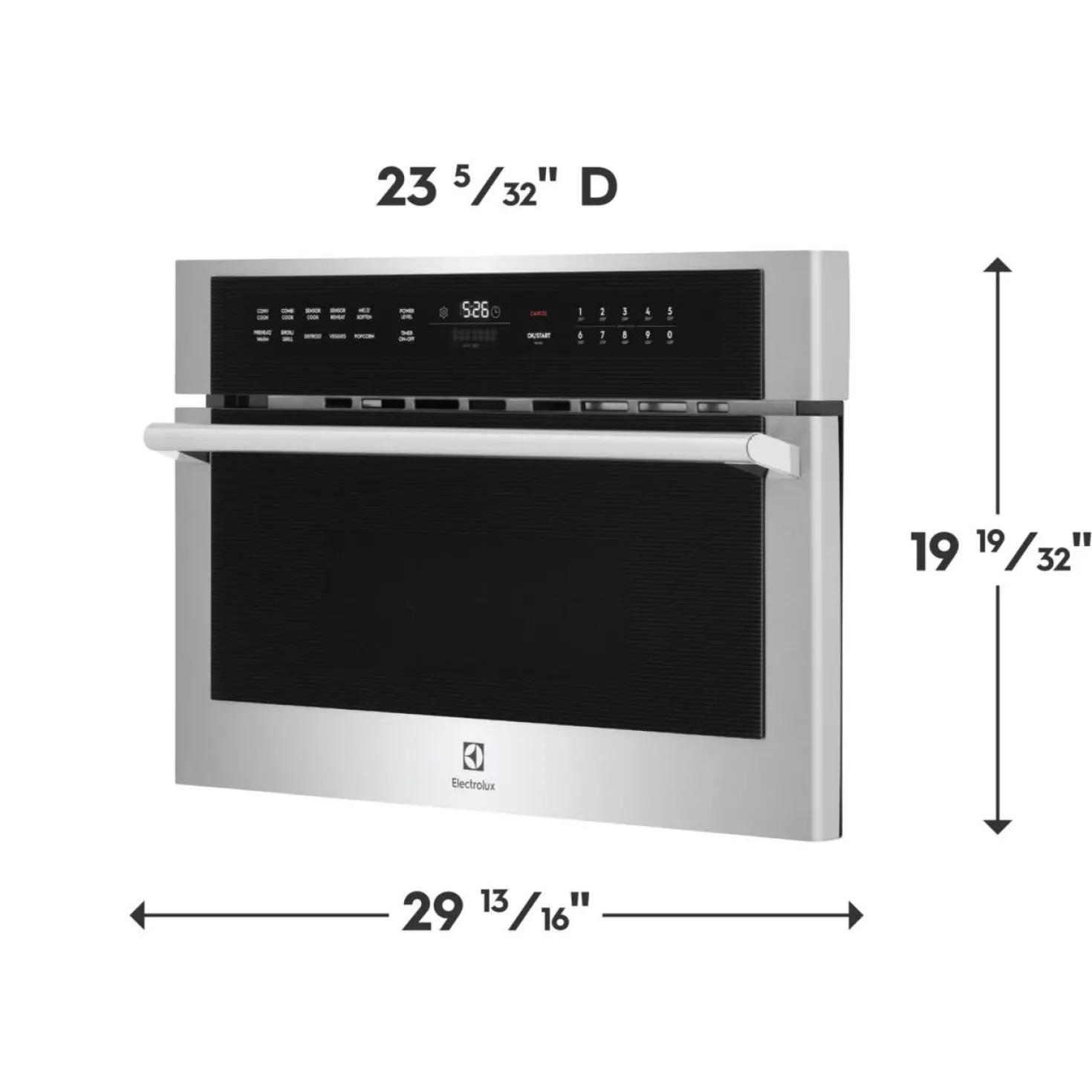 ELECTROLUX Micro-ondes Inox30" EMBD3010AS