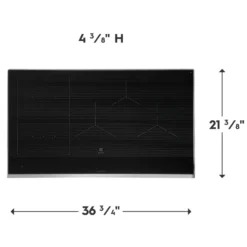 ELECTROLUX Plaque de cuisson Induction Noir 36
