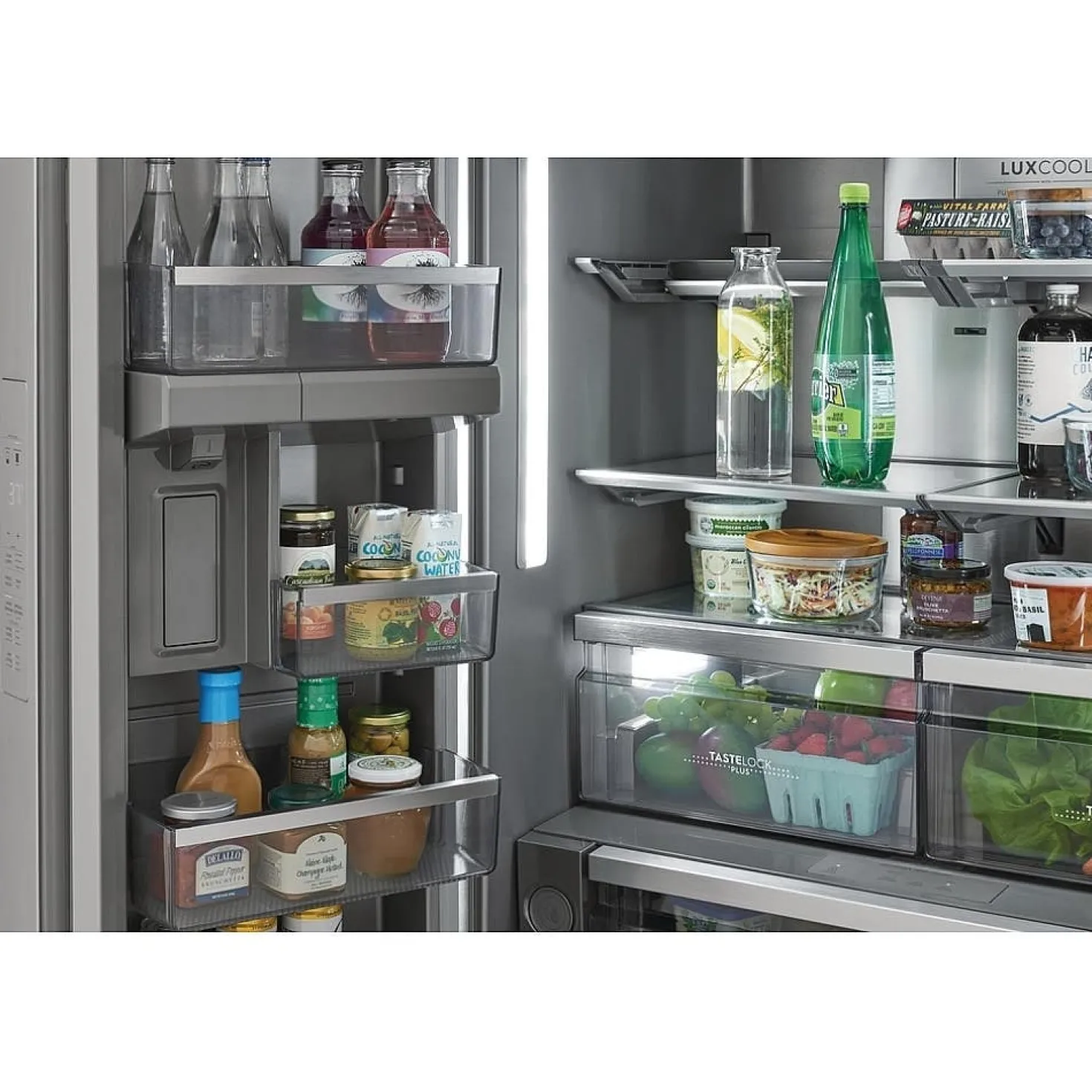ELECTROLUX Réfrigérateur 22,6 pi3 36 po Inox Portes françaises - ERFG2393AS