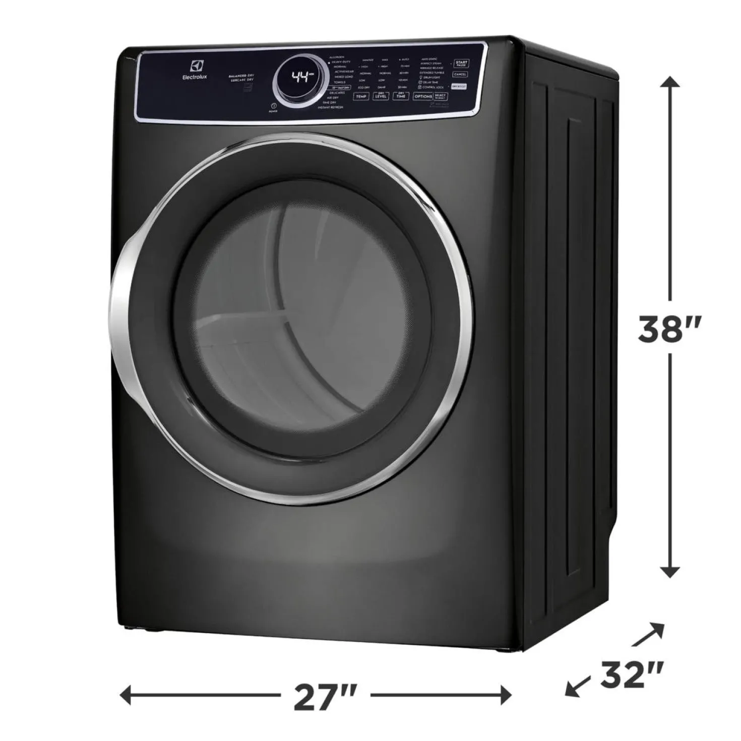 ELECTROLUX Sécheuse Chargement frontal Titane 27" - ELFE753CAT