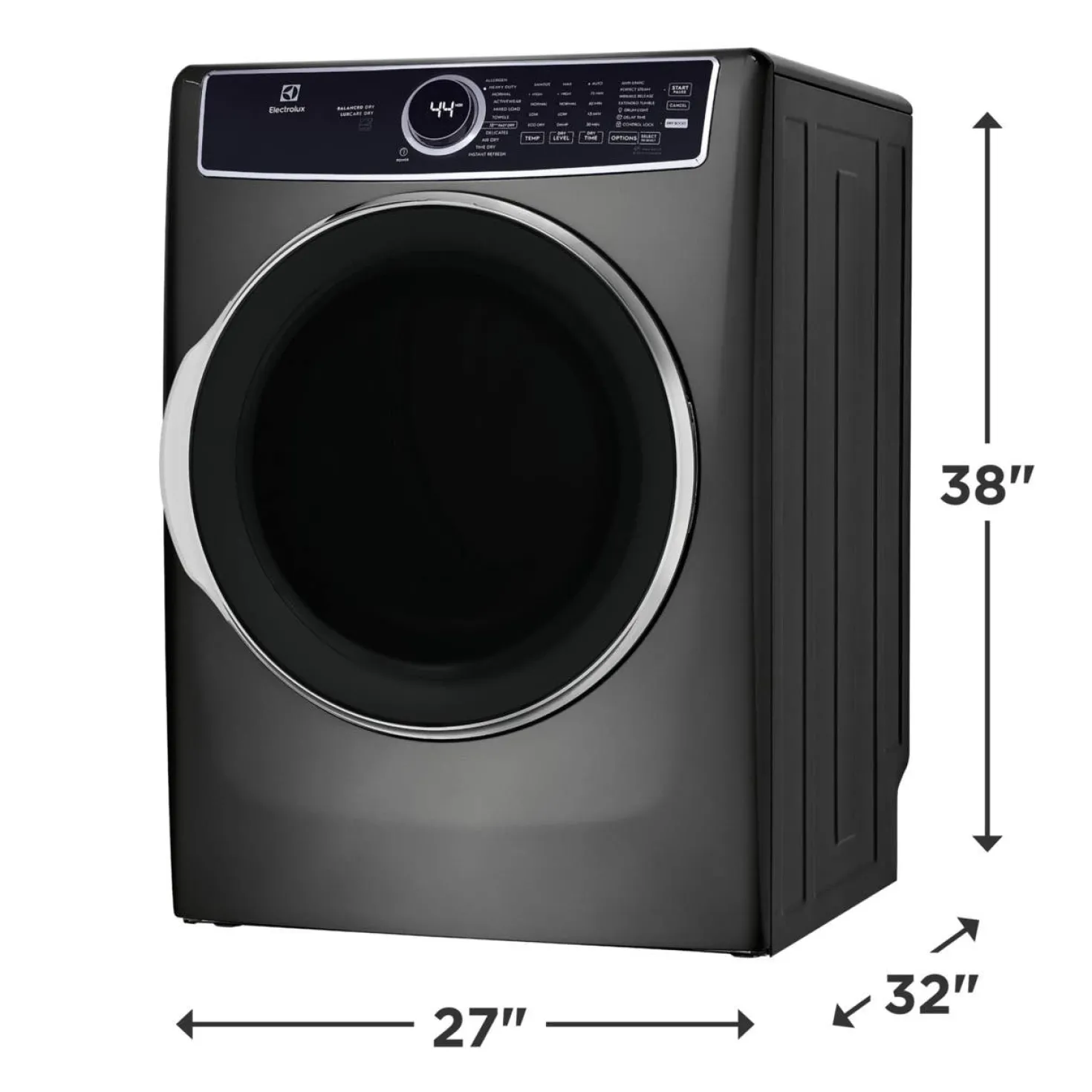 ELECTROLUX Sécheuse Chargement frontal Titane 27" - ELFE763CAT