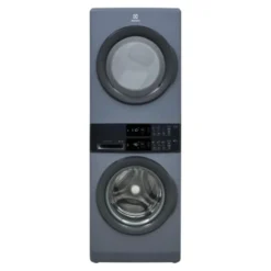 ELECTROLUX Tour de lavage, Bleu denim, 27", Chargement frontal - ELTE730CAD