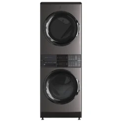 ELECTROLUX Tour de lavage, Inox noir, 27", Chargement frontal - ELTE760CAT