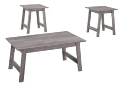 Ens de tables - 3mcx, gris - Monarch