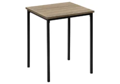 Ens de tables - 3mcx, taupe foncé, métal noir - Monarch
