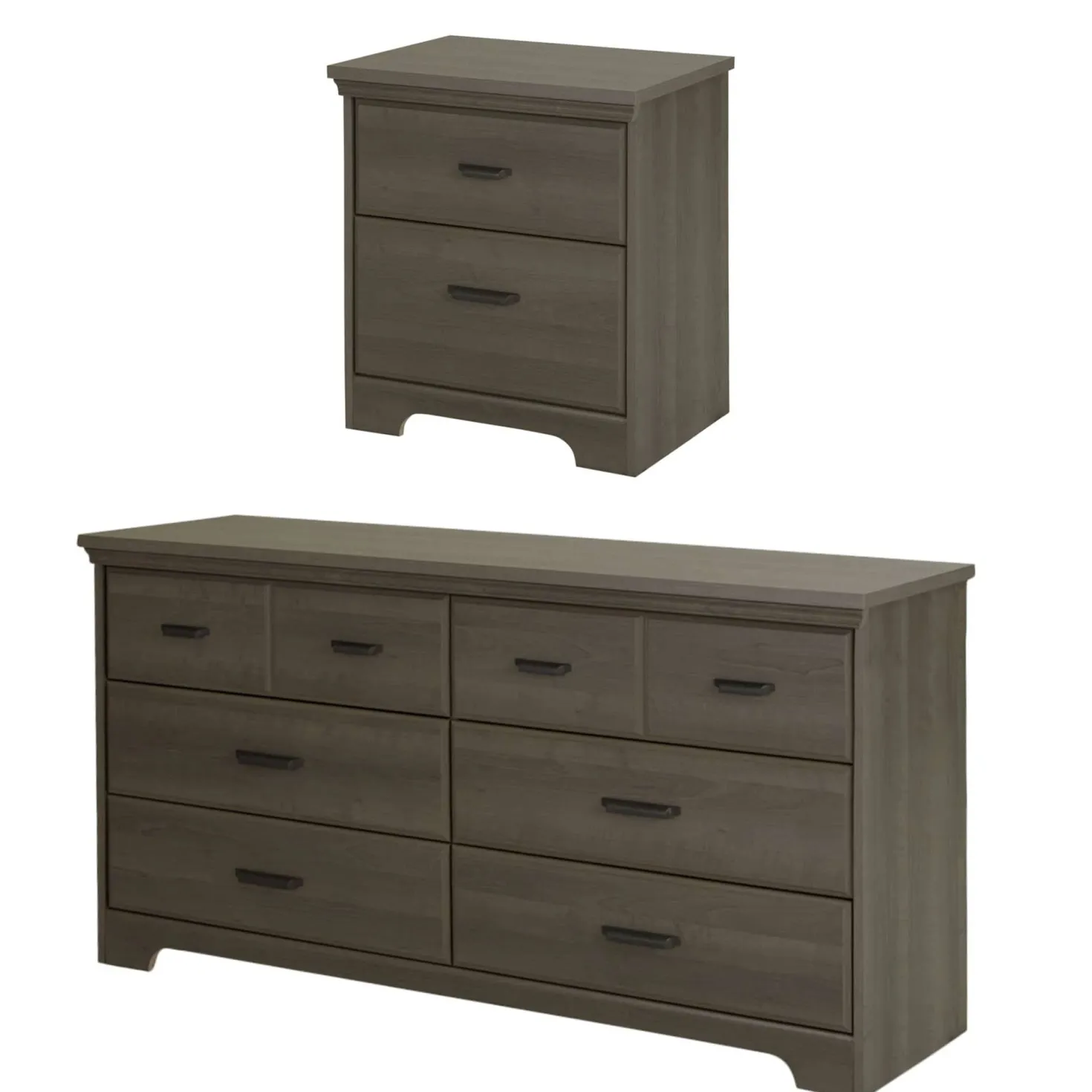 Ensemble commode et table de nuit - South Shore
