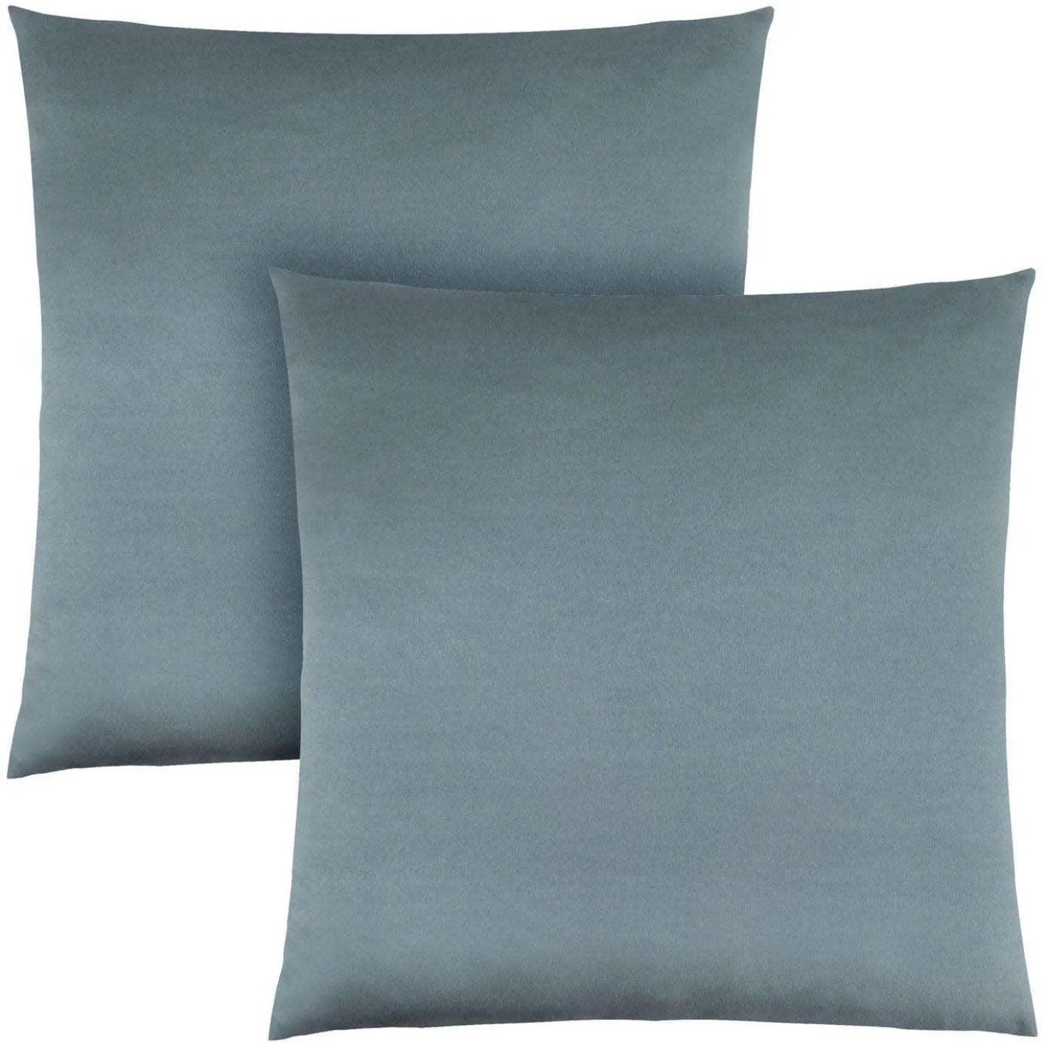 Ensemble de 2 coussins décoratifs en satin 18"