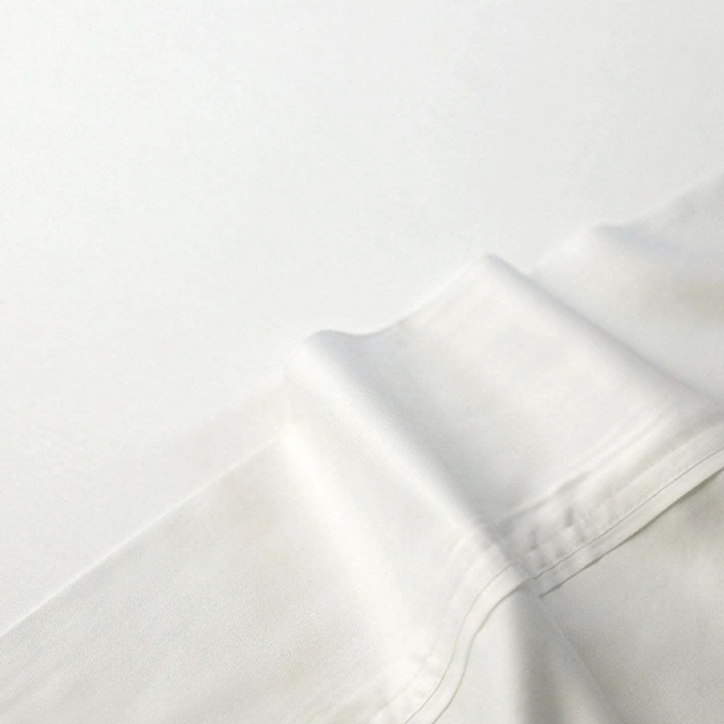 Ensemble de draps double en bambou - blanc