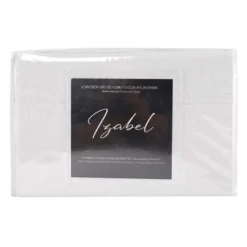 Ensemble de draps queen en microfibre - blanc