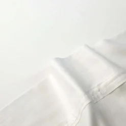 Ensemble de draps 2 simple XL en bambou - blanc
