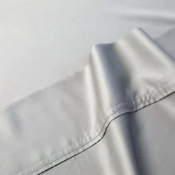 Ensemble de draps 2 simple XL en bambou - gris ciment