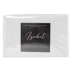 Ensemble de draps 2 simple XL en microfibre - blanc