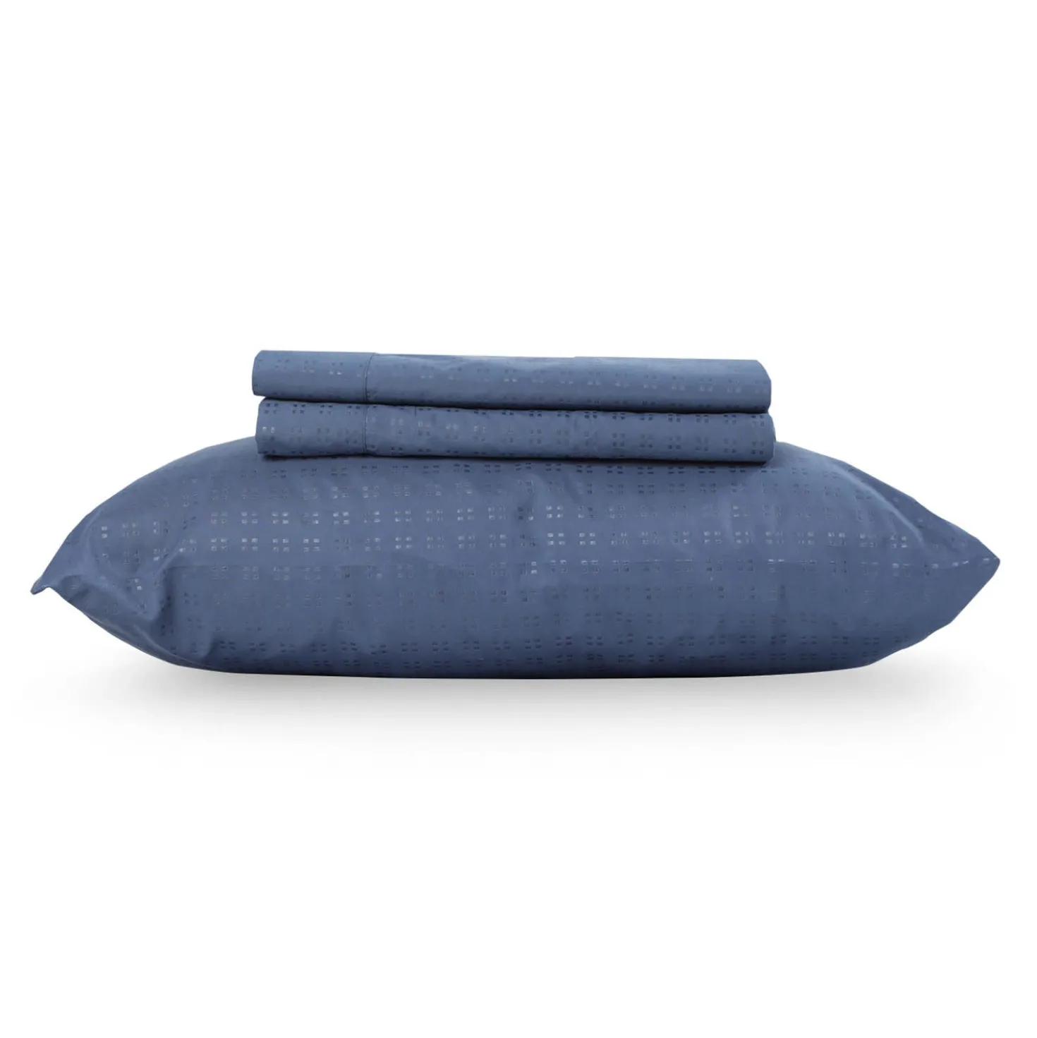 Ensemble de draps simple XL en microfibre - bleu