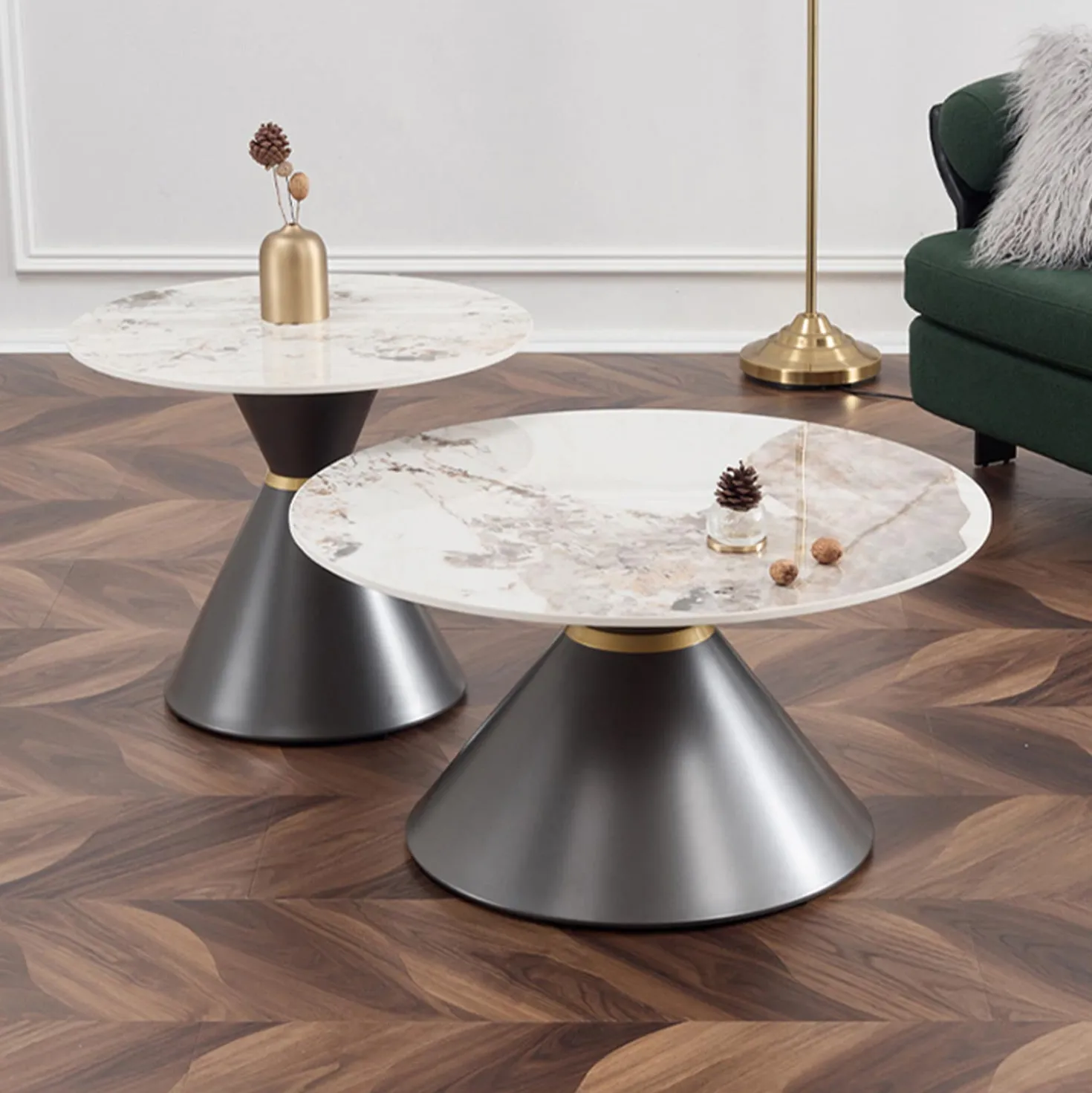 Ensemble de tables d’appoint - 2 mcx