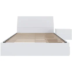Ensemble grand lit avec rangement (60") - 3 mcx - Nexera
