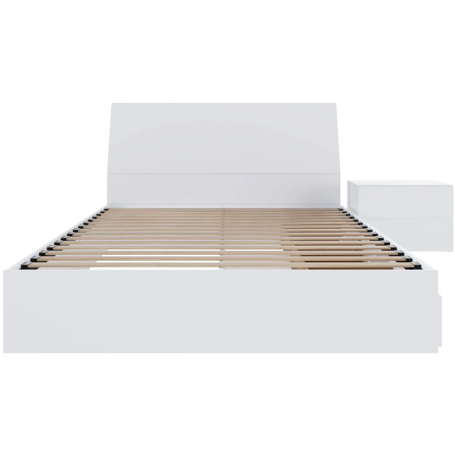 Ensemble grand lit avec rangement (60") - 3 mcx - Nexera