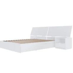 Ensemble grand lit avec rangement (60") - 3 mcx - Nexera