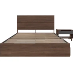 Ensemble grand lit avec rangement (60") - 3 mcx - Nexera