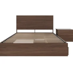 Ensemble grand lit avec rangement (60") - 3 mcx - Nexera