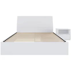 Ensemble grand lit avec rangement (60") - 3 mcx - Nexera