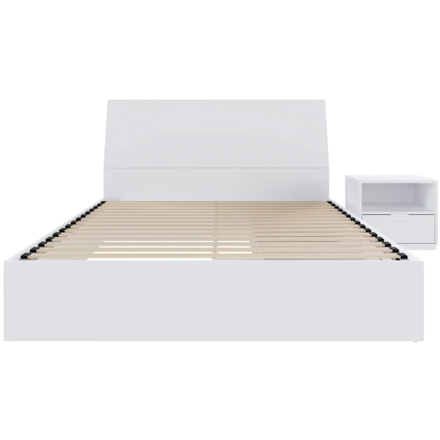 Ensemble grand lit avec rangement (60") - 3 mcx - Nexera