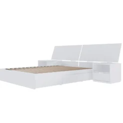 Ensemble grand lit avec rangement (60") - 4 mcx - Nexera