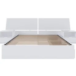 Ensemble grand lit avec rangement (60") - 4 mcx - Nexera