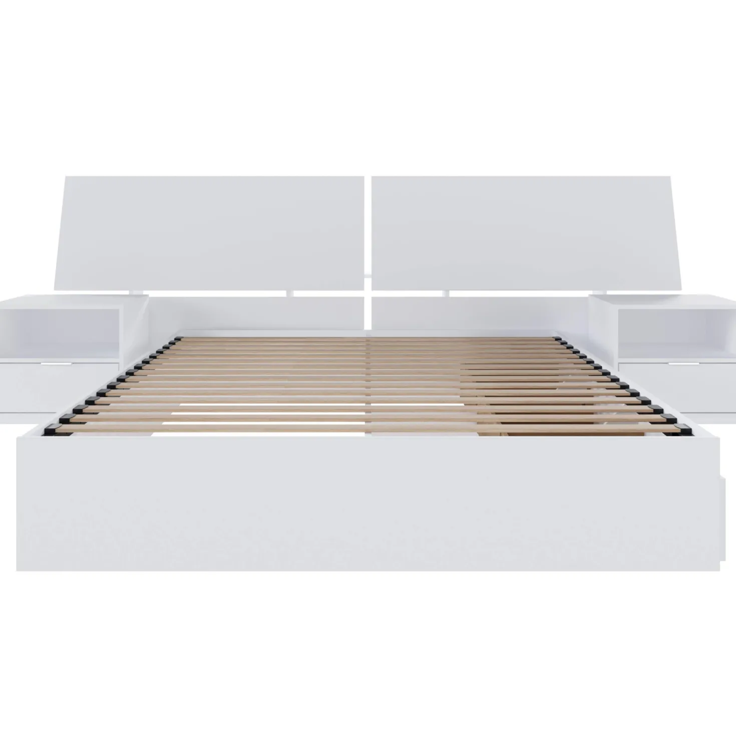 Ensemble grand lit avec rangement (60") - 4 mcx - Nexera