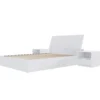 Ensemble grand lit avec rangement (60") - 4 mcx - Nexera