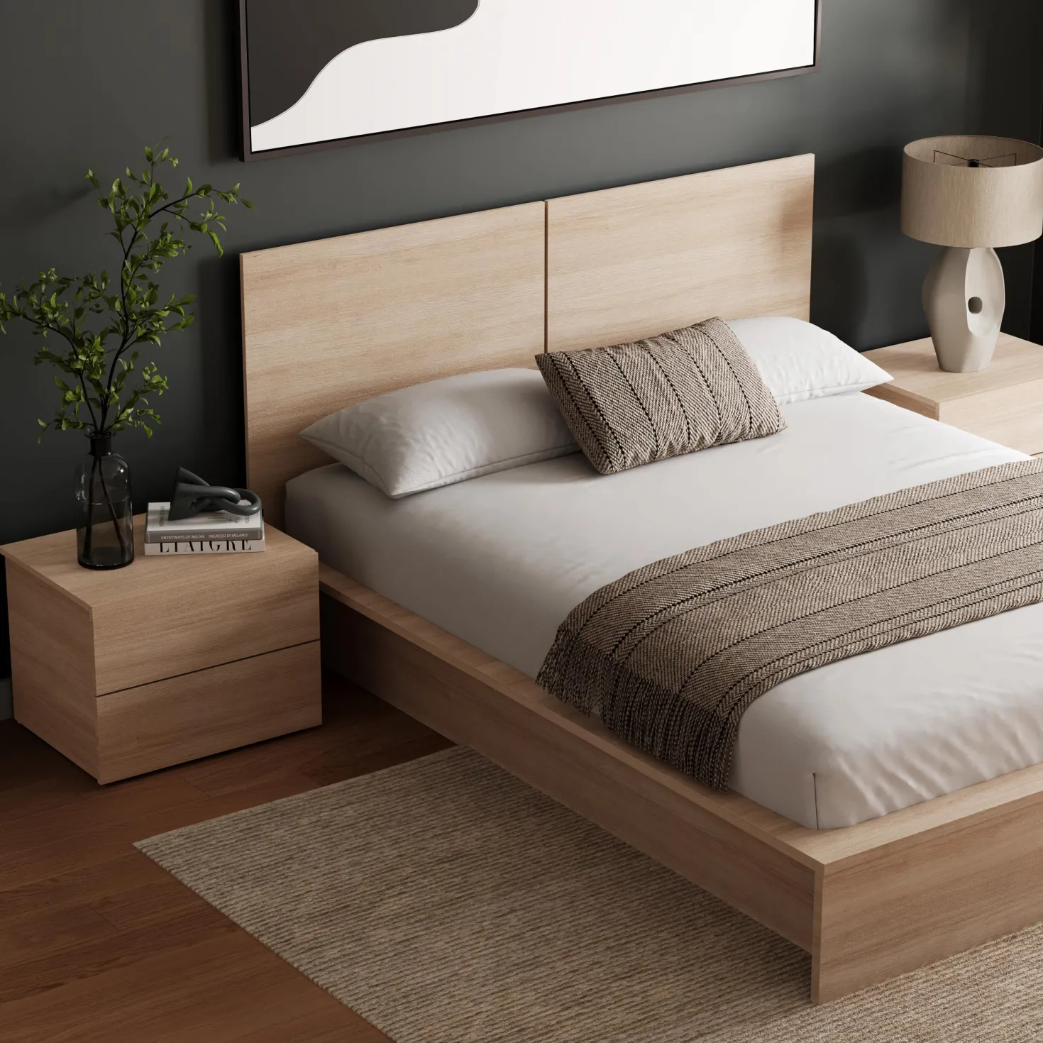 Ensemble grand lit (60") - 4 mcx - Nexera