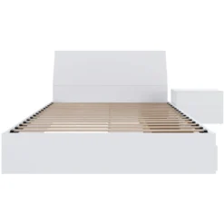 Ensemble lit double avec rangement (54") - 3mcx - Nexera