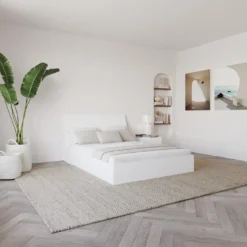 Ensemble lit double avec rangement (54