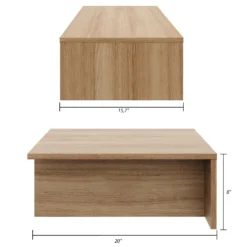 Ensemble tables de chevet 2 mcx - Nexera