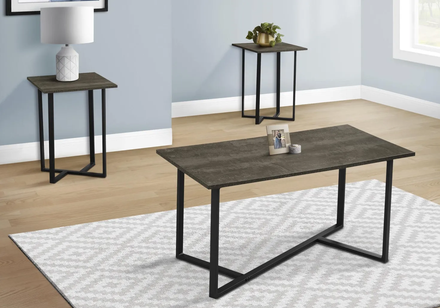 Ensemble tables de salon 3 mcx - Monarch