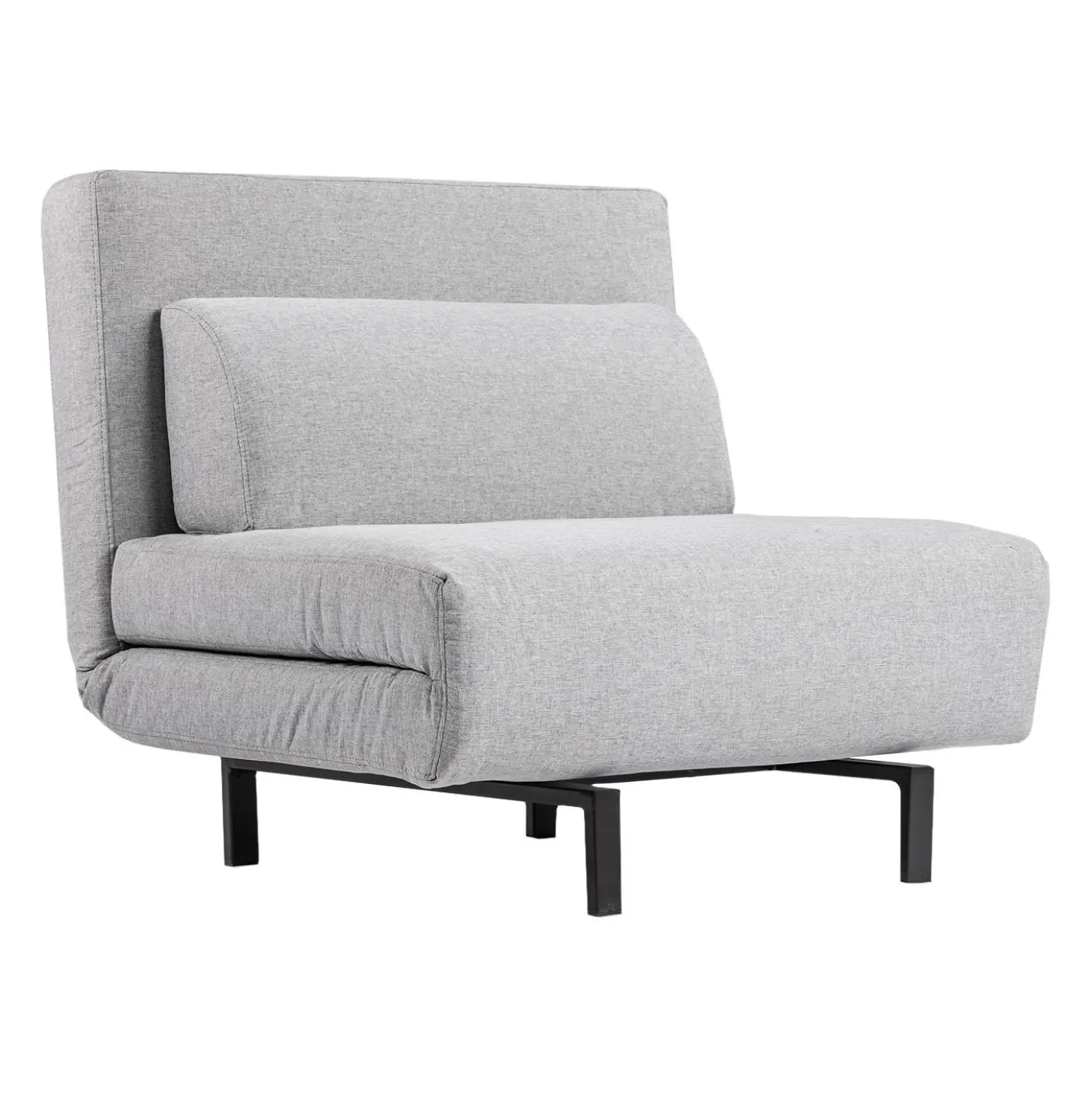 Fauteuil convertible pivotant - gris