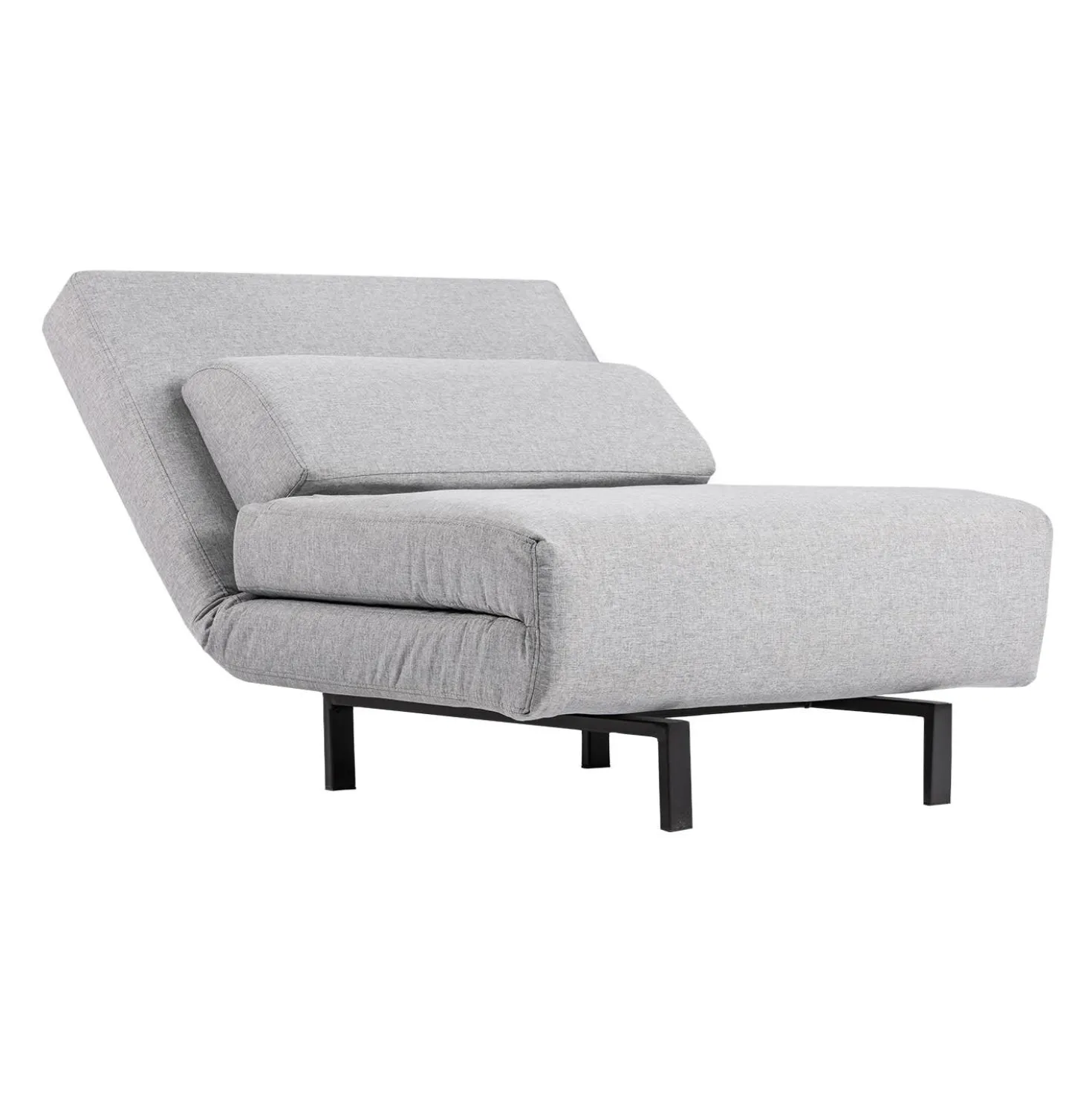 Fauteuil convertible pivotant - gris